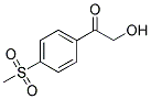 2-HYDROXY-1-[4-(METHYLSULFONYL)PHENYL]-1-ETHANONE Struktur