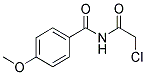 N-(2-CHLORO-ACETYL)-4-METHOXY-BENZAMIDE Struktur