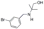 2-((3-BROMOBENZYL)AMINO)-2-METHYLPROPAN-1-OL Struktur