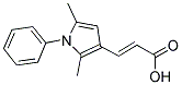 (2E)-3-(2,5-DIMETHYL-1-PHENYL-1H-PYRROL-3-YL)ACRYLIC ACID Struktur