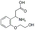 3-AMINO-3-[2-(2-HYDROXY-ETHOXY)-PHENYL]-PROPIONIC ACID Struktur