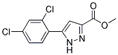 5-(2,4-DICHLORO-PHENYL)-1 H-PYRAZOLE-3-CARBOXYLIC ACID METHYL ESTER Struktur