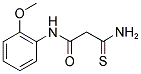 3-AMINO-N-(2-METHOXYPHENYL)-3-THIOXOPROPANAMIDE Struktur