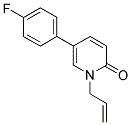 1-ALLYL-5-(4-FLUOROPHENYL)PYRIDIN-2(1H)-ONE Struktur