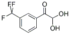 3-(TRIFLUOROMETHYL)PHENYLGLYOXAL HYDRATE Struktur