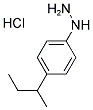 1-(4-SEC-BUTYLPHENYL)HYDRAZINE HYDROCHLORIDE Struktur