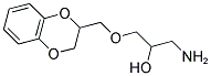 1-AMINO-3-(2,3-DIHYDRO-BENZO[1,4]DIOXIN-2-YLMETHOXY)-PROPAN-2-OL Struktur