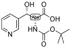 BOC-D-THREO-3-(PYRIDIN-3-YL)SERINE Struktur