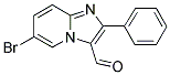 6-BROMO-2-PHENYL-IMIDAZO[1,2-A]PYRIDINE-3-CARBALDEHYDE Struktur