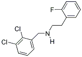 N-(2,3-DICHLOROBENZYL)-2-(2-FLUOROPHENYL)ETHANAMINE Struktur