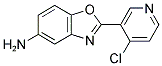 2-(4-CHLORO-PYRIDIN-3-YL)-BENZOOXAZOL-5-YLAMINE Struktur