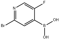 2-BROMO-5-FLUOROPYRIDINE-4-BORONIC ACID