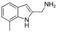 [(7-METHYL-1H-INDOL-2-YL)METHYL]AMINE Struktur