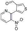 4-(3-NITRO-2-PYRIDINYL)-3-THIOPHENECARBALDEHYDE Struktur