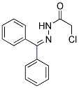 2-CHLORO-N'-(DIPHENYLMETHYLENE)ACETOHYDRAZIDE Struktur