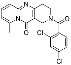 2-(2,4-DICHLOROBENZOYL)-9-METHYL-1,2,3,4-TETRAHYDRO-11H-DIPYRIDO[1,2-A:4',3'-D]PYRIMIDIN-11-ONE Struktur