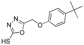 5-(4-TERT-BUTYL-PHENOXYMETHYL)-[1,3,4]OXADIAZOLE-2-THIOL Struktur