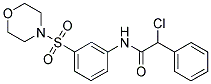 2-CHLORO-N-[3-(MORPHOLINE-4-SULFONYL)-PHENYL]-2-PHENYL-ACETAMIDE Struktur