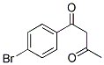 1-(4-BROMO-PHENYL)-BUTANE-1,3-DIONE Struktur