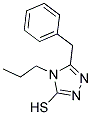 5-BENZYL-4-PROPYL-4H-1,2,4-TRIAZOLE-3-THIOL Struktur