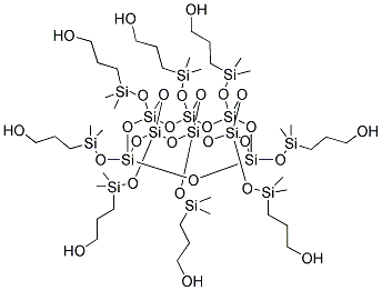 POSS-OCTAHYDROXYPROPYLDIMETHYLSILYL Struktur