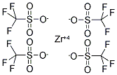 ZIRCONIUM(IV) TRIFLUOROMETHANESULPHONATE Struktur