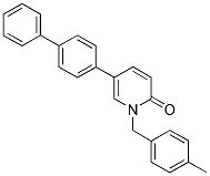 5-(1,1'-BIPHENYL-4-YL)-1-(4-METHYLBENZYL)PYRIDIN-2(1H)-ONE Struktur