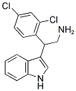 2-(2,4-DICHLOROPHENYL)-2-(1H-INDOL-3-YL)ETHANAMINE Struktur