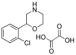 2-(2-CHLOROPHENYL)MORPHOLINE OXALATE Struktur