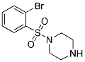 1-[(2-BROMOPHENYL)SULFONYL]PIPERAZINE Struktur