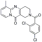 2-(2,4-DICHLOROBENZOYL)-6-METHYL-1,2,3,4-TETRAHYDRO-11H-DIPYRIDO[1,2-A:4',3'-D]PYRIMIDIN-11-ONE Struktur