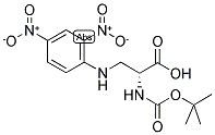 BOC-D-DAP(DNP)-OH Struktur