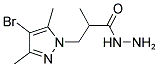 3-(4-BROMO-3,5-DIMETHYL-PYRAZOL-1-YL)-2-METHYL-PROPIONIC ACID HYDRAZIDE Struktur