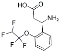 3-AMINO-3-[2-(1,1,2,2-TETRAFLUORO-ETHOXY)-PHENYL]-PROPIONIC ACID Struktur