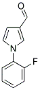 1-(2-FLUOROPHENYL)-1H-PYRROLE-3-CARBALDEHYDE Struktur