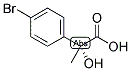 (R)-2-HYDROXY-2-METHYL(4-BROMOBENZENE)ACETIC ACID Struktur