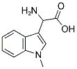 AMINO-(1-METHYL-1H-INDOL-3-YL)-ACETIC ACID Struktur