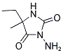 3-AMINO-5-ETHYL-5-METHYL-IMIDAZOLIDINE-2,4-DIONE Struktur