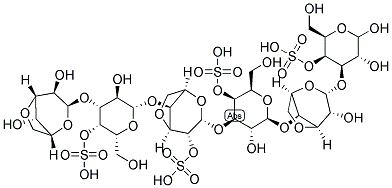 NEOCARRAHEXAOSE-1(4-O),3(4-O),4(2-O),5(4-O)-TETRASULPHATE Struktur