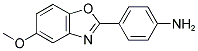 4-(5-METHOXY-BENZOOXAZOL-2-YL)-PHENYLAMINE Struktur