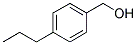 4-N-PROPYLBENZYL ALCOHOL Struktur