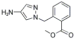 2-(4-AMINO-PYRAZOL-1-YLMETHYL)-BENZOIC ACID METHYL ESTER Struktur