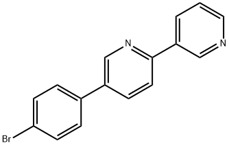 5-(4-BROMOPHENYL)-2,3'-BIPYRIDINE Struktur