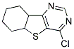 4-CHLORO-6,7,8,9-TETRAHYDROBENZO[4,5]THIENO[3,2-D]PYRIMIDINE Struktur