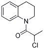 2-CHLORO-1-(3,4-DIHYDRO-2H-QUINOLIN-1-YL)-PROPAN-1-ONE Struktur