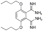 1,2-DIAMIDINO-3,6-DI(N-BUTOXY)-BENZENE Struktur