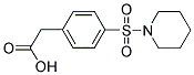 [4-(PIPERIDINE-1-SULFONYL)-PHENYL]-ACETIC ACID Struktur