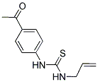 N-(4-ACETYLPHENYL)-N'-ALLYLTHIOUREA Struktur