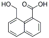 8-HYDROXYMETHYL-NAPHTHALENE-1-CARBOXYLIC ACID Struktur