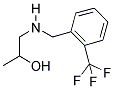 1-((2-(TRIFLUOROMETHYL)BENZYL)AMINO)PROPAN-2-OL Struktur